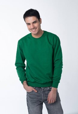 Зелёный свитшот мужской Зелёный свитшот мужской